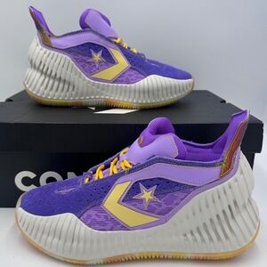 Converse All Star BB Prototype CX Mens 9 Womens 10.5 Purple Gold A03695C NEW